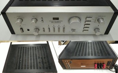 SANSUI AU-D707X Integrated DC Amplifier 320W Silver Vintage 1984 Japan