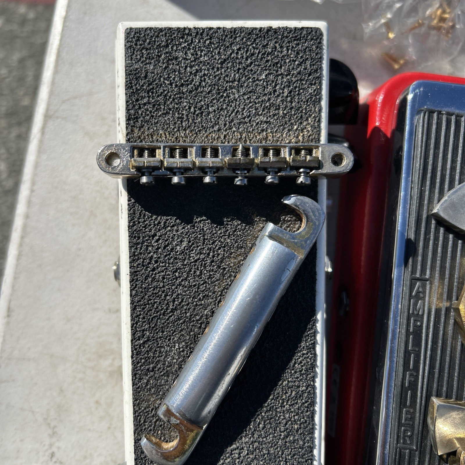 Gibson 1968 Les Paul Custom Original Vintage Parts ABR-1 Waffle Tuners Stop ETC