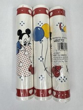 Vintage Disney Mickey Mouse ABC Wallpaper Border Lot of 3 Sealed Borden WB272
