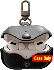 Genuine Leather Cover for Apple AirPods Pro 3rd Gen Wireless Charging Case with