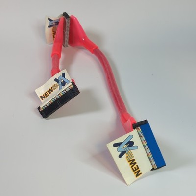 NewLink Pink Geflochtenes IDE PATA Kabel (eventuell UV Reaktiv?) Ärmel rund