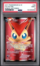 Pokemon 2011 Black and White Victini Noble Victories #98 PSA 9 on eBay