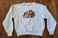 Vintage Winnie The Pooh Crewneck Sweatshirt Medium Disney