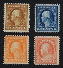 CKStamps: US Stamps Collection Scott#503 504 506 509 Mint NH OG