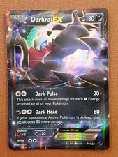 Darkrai EX XY - BREAKpoint #74 (2016) Ultra Rare Holo NM Pokemon