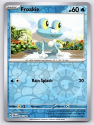 Froakie 39/142 Reverse Holo Common Stellar Crown