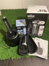 Braun Series 7 7071cc Smart Care Center and 3 Cleaning Cartridges WORKS
