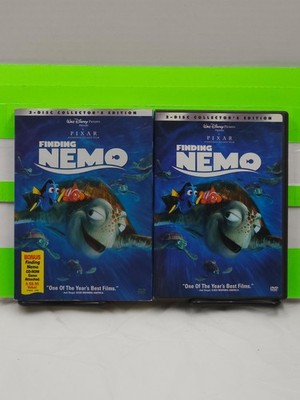 FINDING NEMO 2-DISC COLLECTOR'S EDITION WALT DISNEY ANIMATION SLIPCOVER DVD