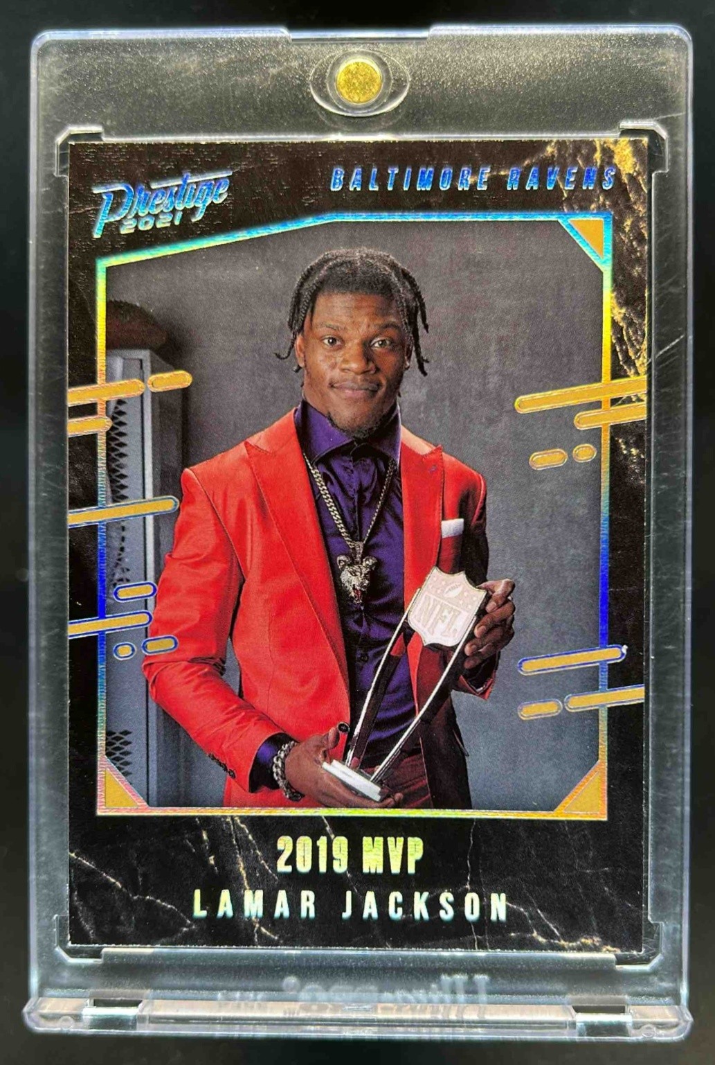 2021 Prestige Lamar Jackson Prestigious Moments #PM-13 Ravens