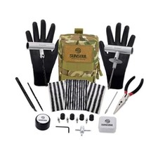 Heavy Duty Tire Plug Kit, 40Pcs Off Road Emergency Puncture Repair for SUV,