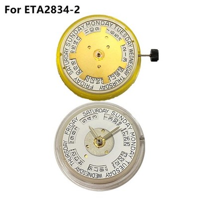 28,800bph Date@3 Day@12  Mechanical Automatic Wind Watch Movement for ETA 2834-2