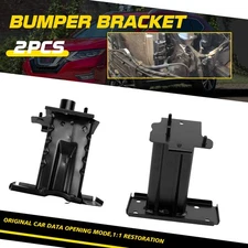 New Bumper Bracket Fits For 2014-2019 Nissan Rogue Models Set of 2 Front LH & RH