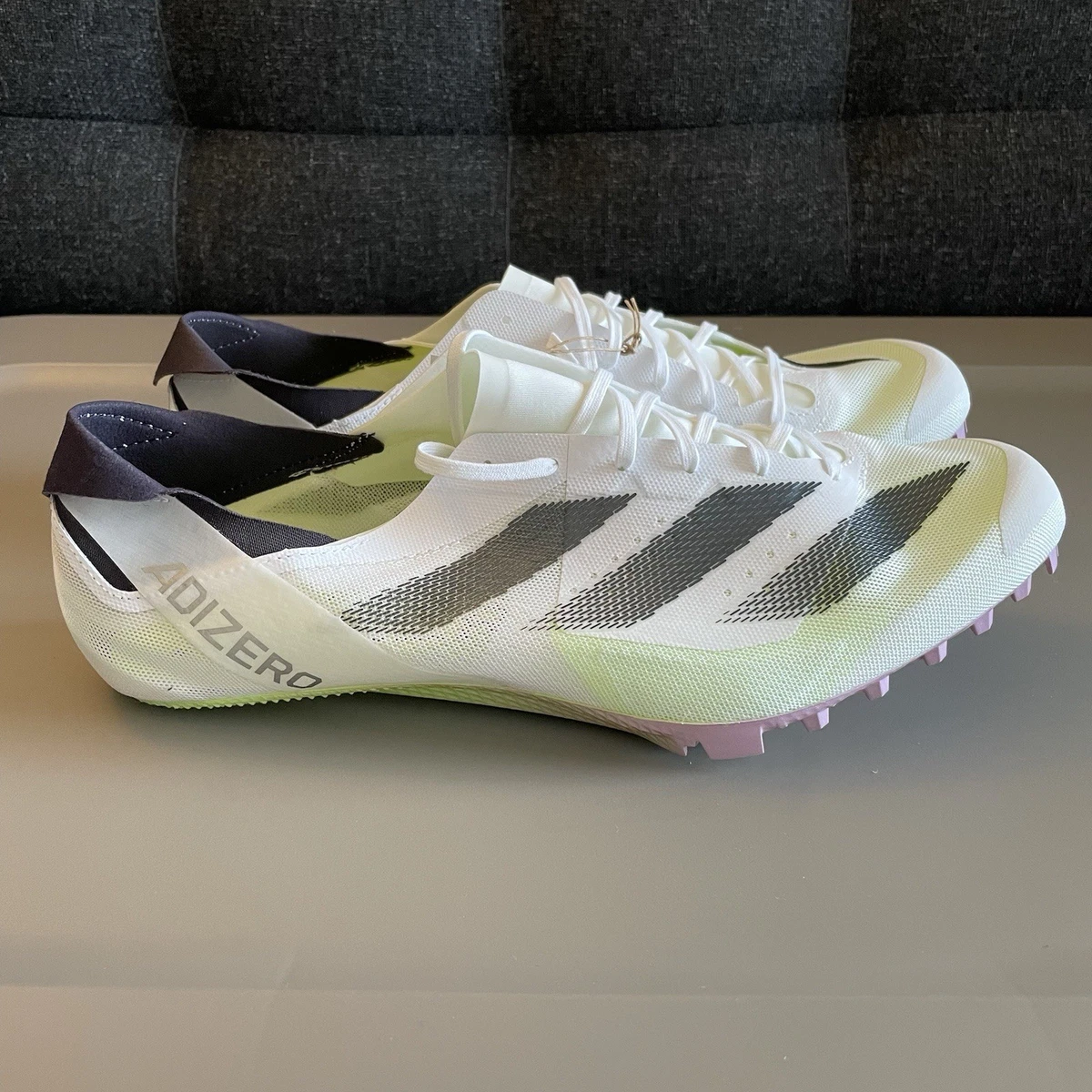 adidas Adizero Finesse Spikes Low White for Sale | Authenticity