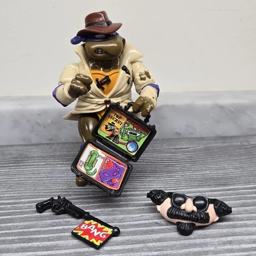 1990 Teenage Mutant Ninja Turtles TMNT Undercover Don Action Figure Donatello