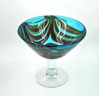 Vintage Blenko Glass Bowl - Design #7528 - A Very Hard to Find Shepherd Piece