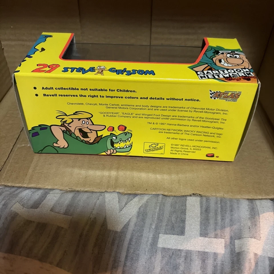 NEW Revell Die Cast Car 1/43 Steve Grissom Cartoon Network Chevrolet Flinstones  - Image 3 of 4