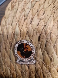 Barnet FC North American Supporters Association Pin Badge