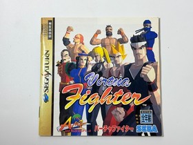 Lot of 3 Sega Saturn Virtua Fighter 1 2 Remix Fighting Games Japan With Manual