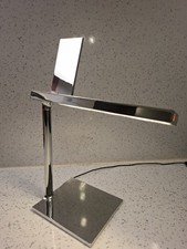 Lampe de bureau FLOS D'E-Light - Philippe Starck - Chrome