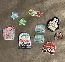 Girl Scout Vintage Cookie Patches From Past Years 10