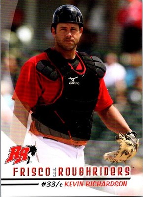 Kevin Richardson 2010 Grandstand Frisco RoughRiders #NNO Frisco RoughRiders