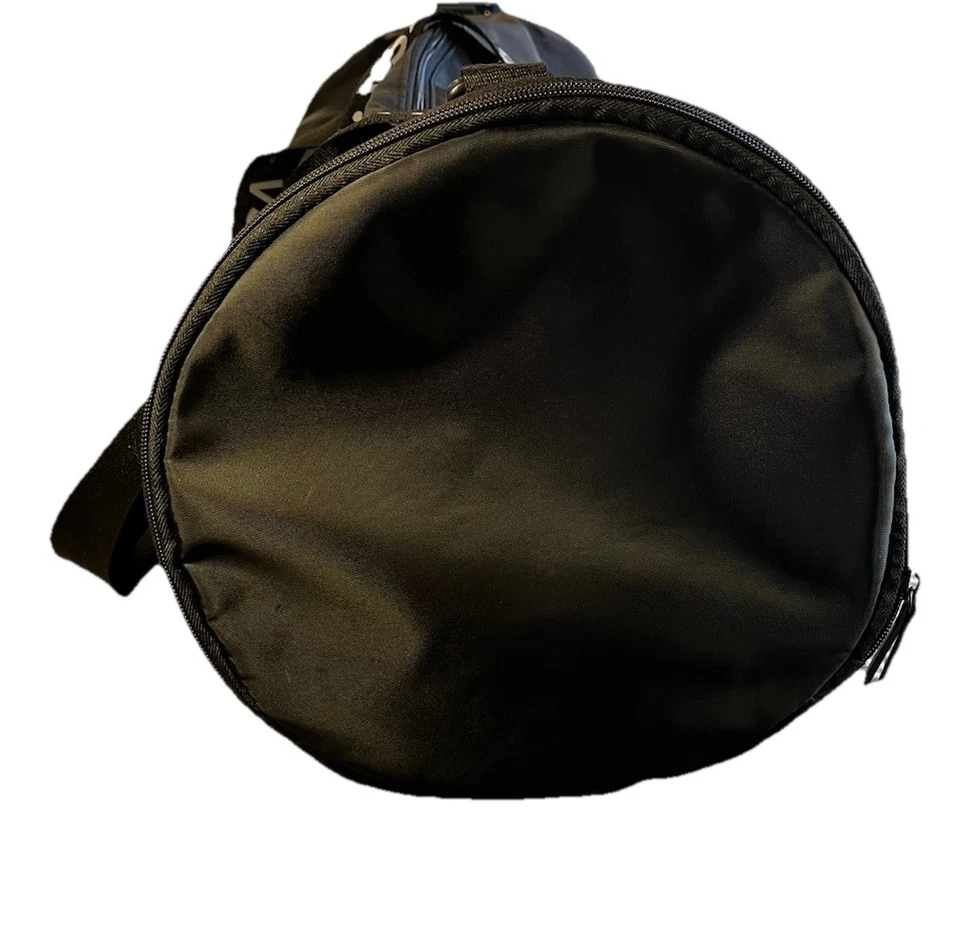 Bolso de fin de semana negro ligero empaquetable de lona Victoria's Secret Foto 3 de 4