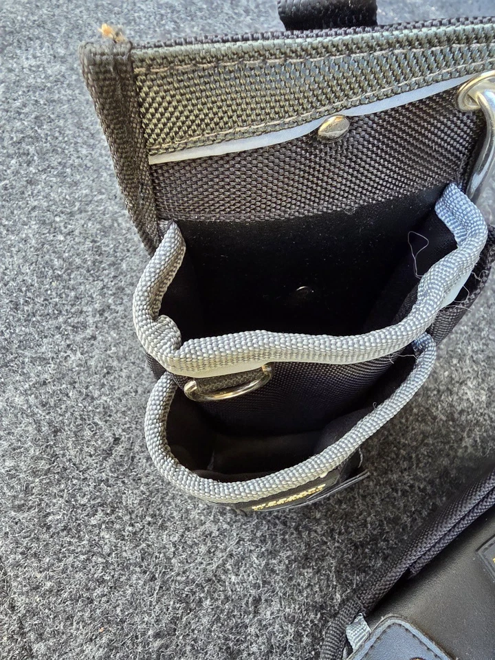 ToughBuilt - Utility Pouch 6 Pockets and Loops, Steel Belt Clip, Tape Measure Cl - Image 3 of 4