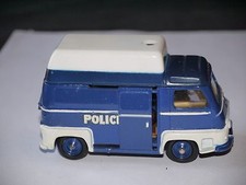 CIJ RENAULT ESTAFETTE POLICE SURELEVEE BLEUE ET BLANCHE 1/43