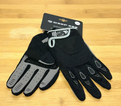 New Aqua Lung Deep See Barnacle Diving Gloves - Size XS-2mm Perforated Neoprene