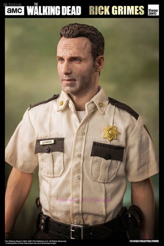 Threezero Actionfigur Serie 1/6 Serie Walking Dead Rick Grimes auf Lager Neu - Bild 9 von 17
