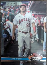 2023 Topps Stadium Club Mike Trout 1991 Design Variation #179 LA Angels SSP