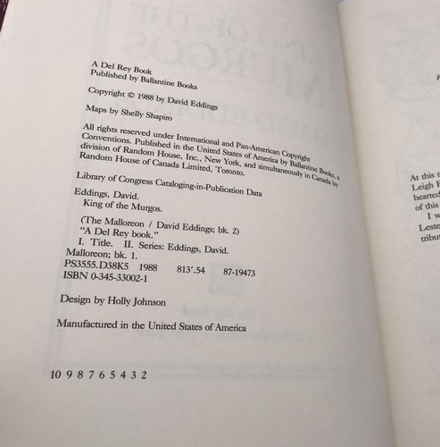 DAVID EDDINGS Lot 3 Book Fantasy Hardback MALLOREON Series - Imagen 8 de 9