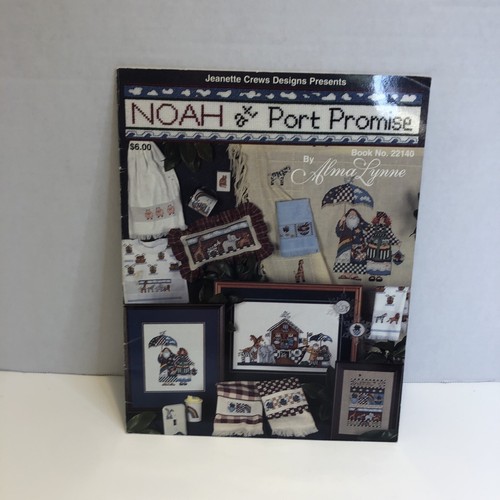 12 Assorted Cross Stitch Pattern Books Lot Baby Kids Bibs Noah Quilts Bears - Picture 13 of 19