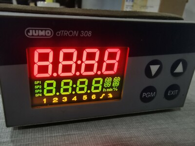 JUMO dTRON 308 Thermostat Compact Controller 703043/181-400-23/000