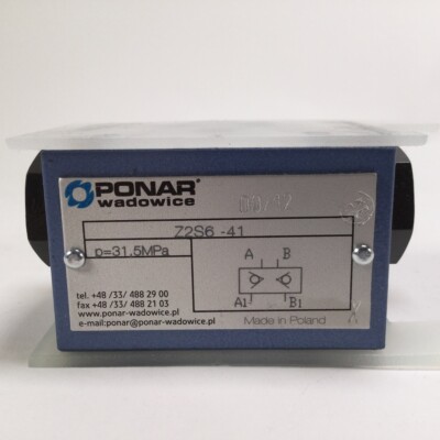 Ponar Z2S6-41 Pilot operated double check valve NS6 series 41 New NMP