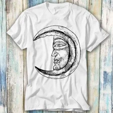 Moon Face Phase Art Drawing T Shirt Meme Gift Top Tee Unisex 1043