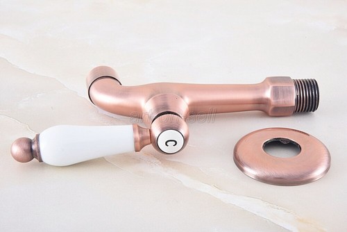 Grifo único para lavandería fría asa de cerámica de cobre rojo fregona fregadero de piscina aav325 - Imagen 9 de 9
