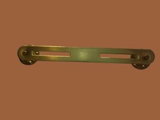 DOUBLE BRASS SERVICE TWO 2 RIBBON BAR HOLDER MOUNTING BAR U.S MILITARY VETERAN