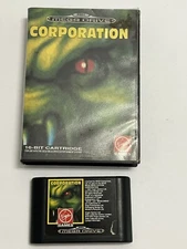 Corporation Game Sega Mega Drive Cartridge Case Original Retro SEGA