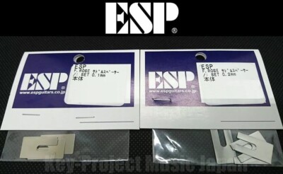 ESP Sattel Spacer für Floyd Rose 0,1mm 4pac & 0,2mm 4pac Set Neu mit Tracking#