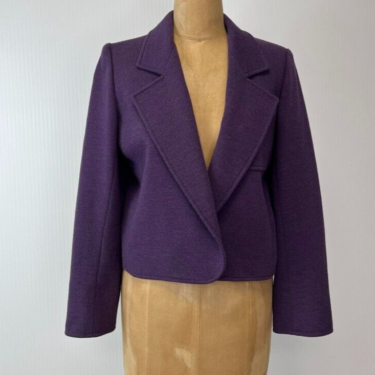 Vintage Saint Laurent Jacket Women 40 Rive Gauche Made In France