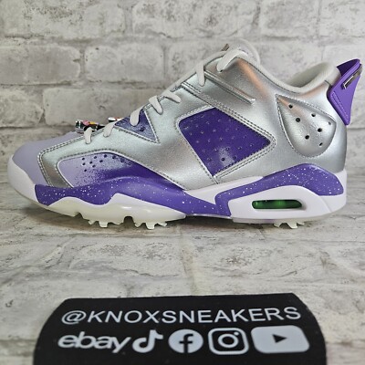 Air Jordan 6 Retro Low G NRG US Open 23 Silver Purple FD0205-055