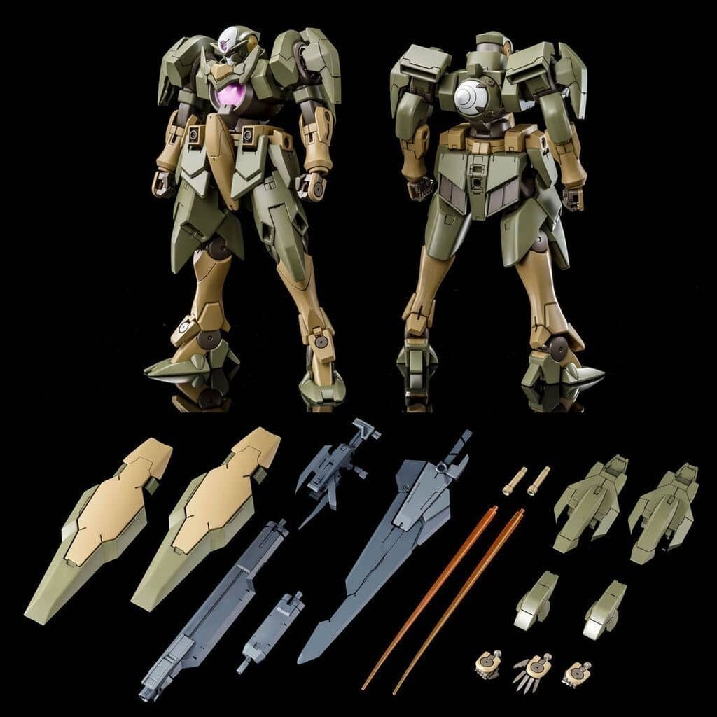BANDAI HGBF 1/144 GN-XIV TYPE.GBF Plastic Model Kit Gundam Build