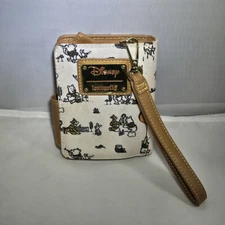 Disney Loungefly Winnie The Pooh Purse Wallet Line Art Flap