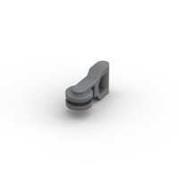 Lego Minifig 4X Seilwinde Rolle Zipline Handle 30229 Dunkelgrau Dark Bluish Gray