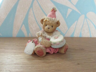 2001 Cherished Teddies ''May all Your Birthday Wishes...'' IIIF0/326 Figur 