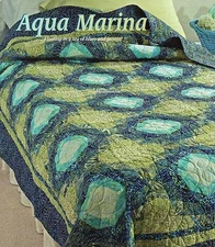 Aqua Marina Quilt Pattern Pieced/Paper Pieced EF