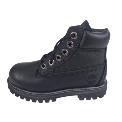 Timberland Toddler's 6In Premium Hex 27810 Casual Boots Outdoor  Black Sz 8