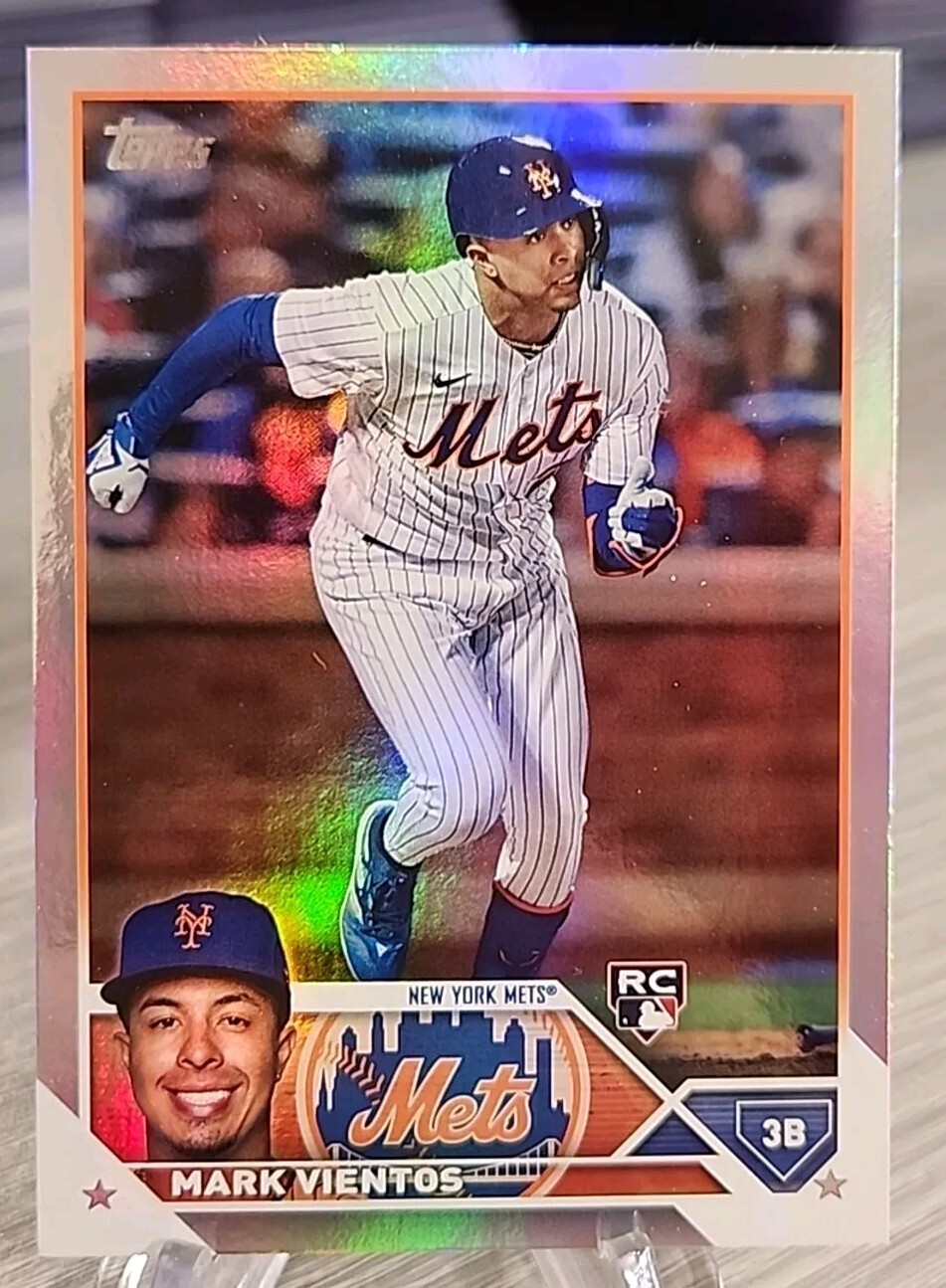 Mark Vientos 2023 Topps Series 2 Rainbow Foil Rookie #550 New York Mets