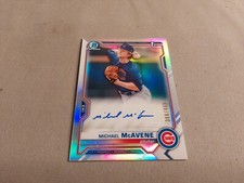 2021 Bowman Baseball No CPA MM Michael McAvene Autograph 388/499